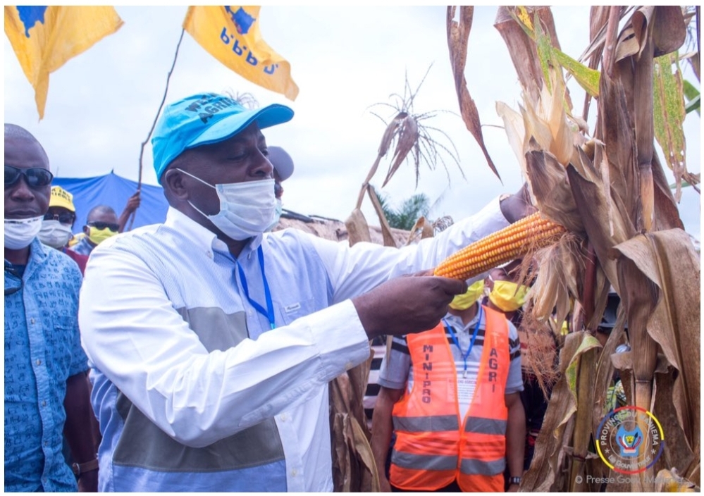 « Week-end Agricole » Nouvelle opération lancée pour combattre la faim par le Gouverneur Augustin Musafiri du Maniema.