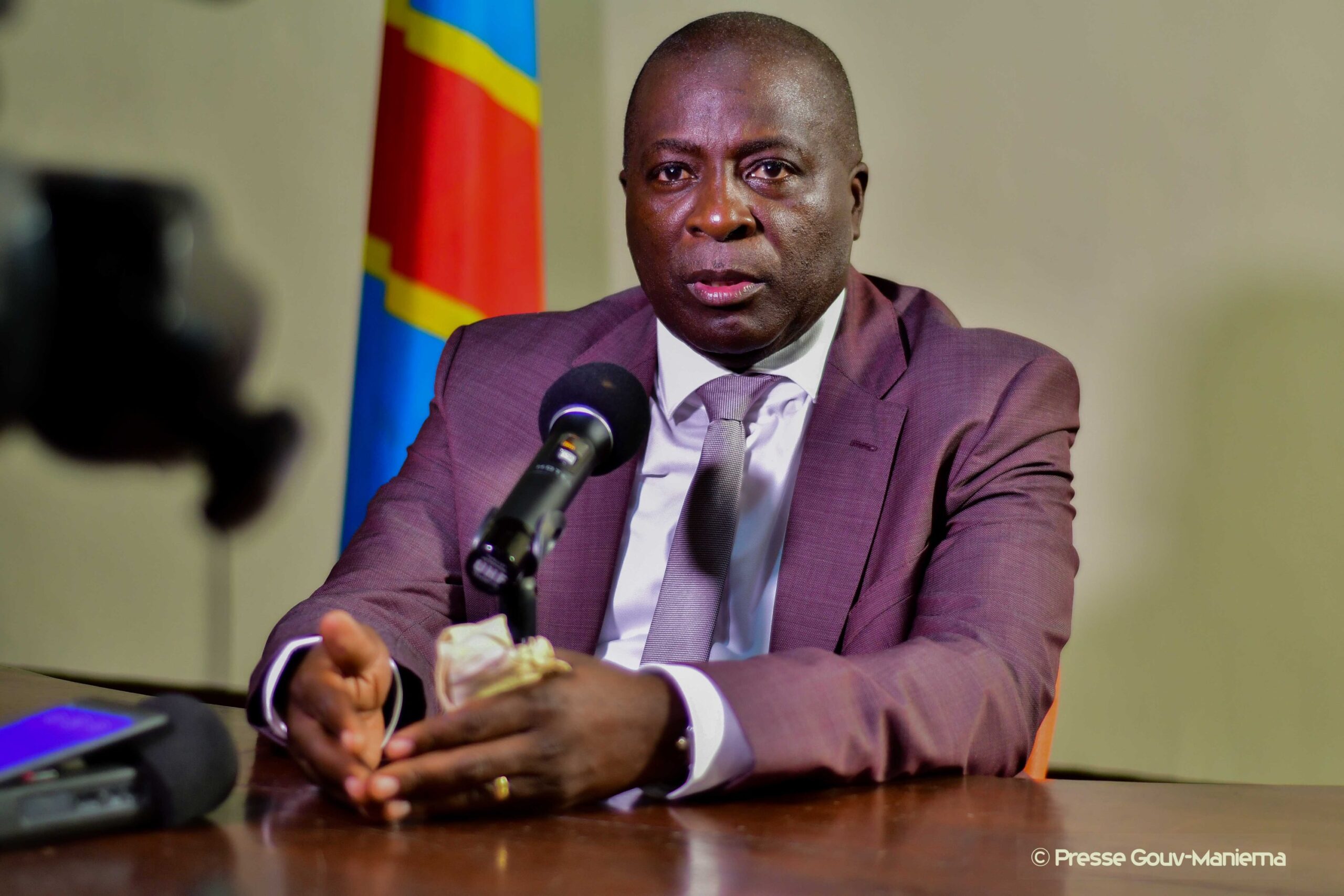 Maniema : le gouverneur MUSAFIRI aux petits soins