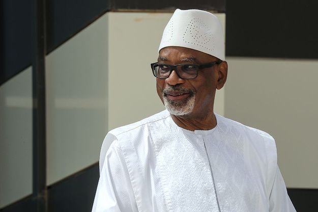 Démission du président malien