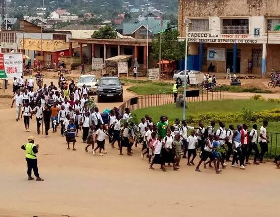 Des élèves de Beni exigent l’arrivée du président Tshisekedi dans cette partie du pays