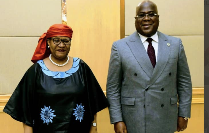 RDC-BCC : La gouverneure MALANGU KABEDI chez le Président Félix-Antoine Tshisekedi Tshilombo