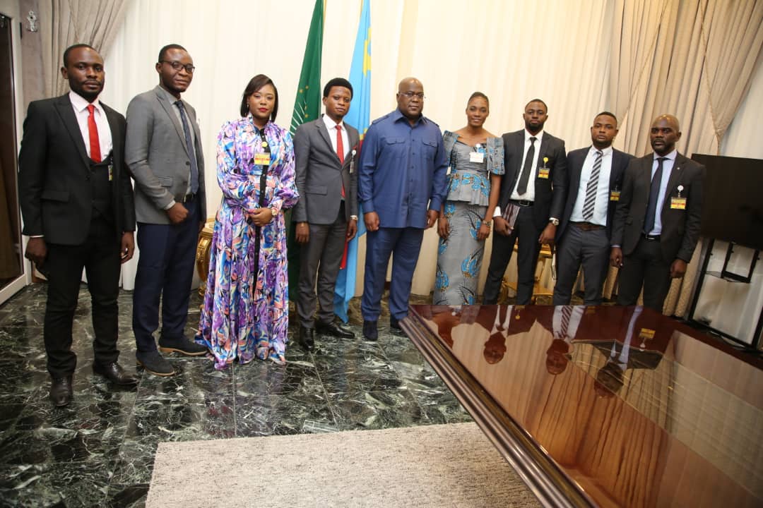 RDC-Meurtre d’Honoré Shama : Félix Tshisekedi face à la délégation d’étudiants de la RDC.