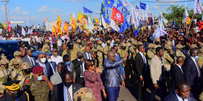 RDC-Présidence: Le couple présidentiel a regagné ce jeudi la capitale Kinshasa