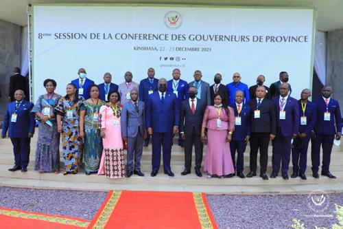 RDC: Les gouverneurs sollicitent de Félix Tshisekedi un appui financier de 2 millions pour chaque province