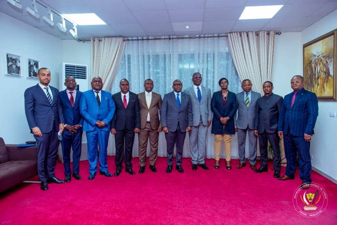 RDC/PRIMATURE : Jean-Michel SAMA LUKONDE a reçu une délégation de la Fédération des Entreprises du Coup (FEC)