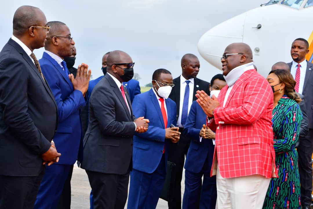 RDC : Retour du Chef de l’Etat Félix Tshisekedi au pays après un séjour en Belgique