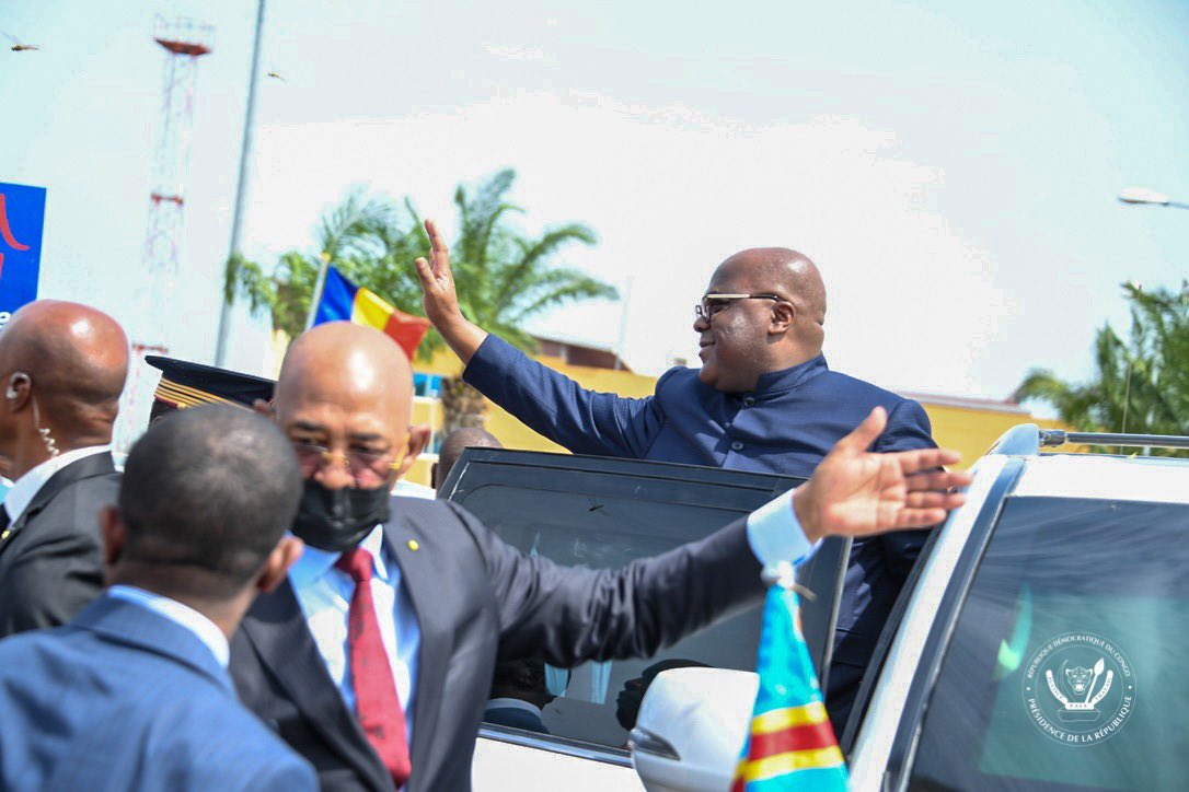 Transition politique au Tchad : Le Chef de l&rsquo;Etat congolais, Félix Tshisekedi en mission à Ndjamena