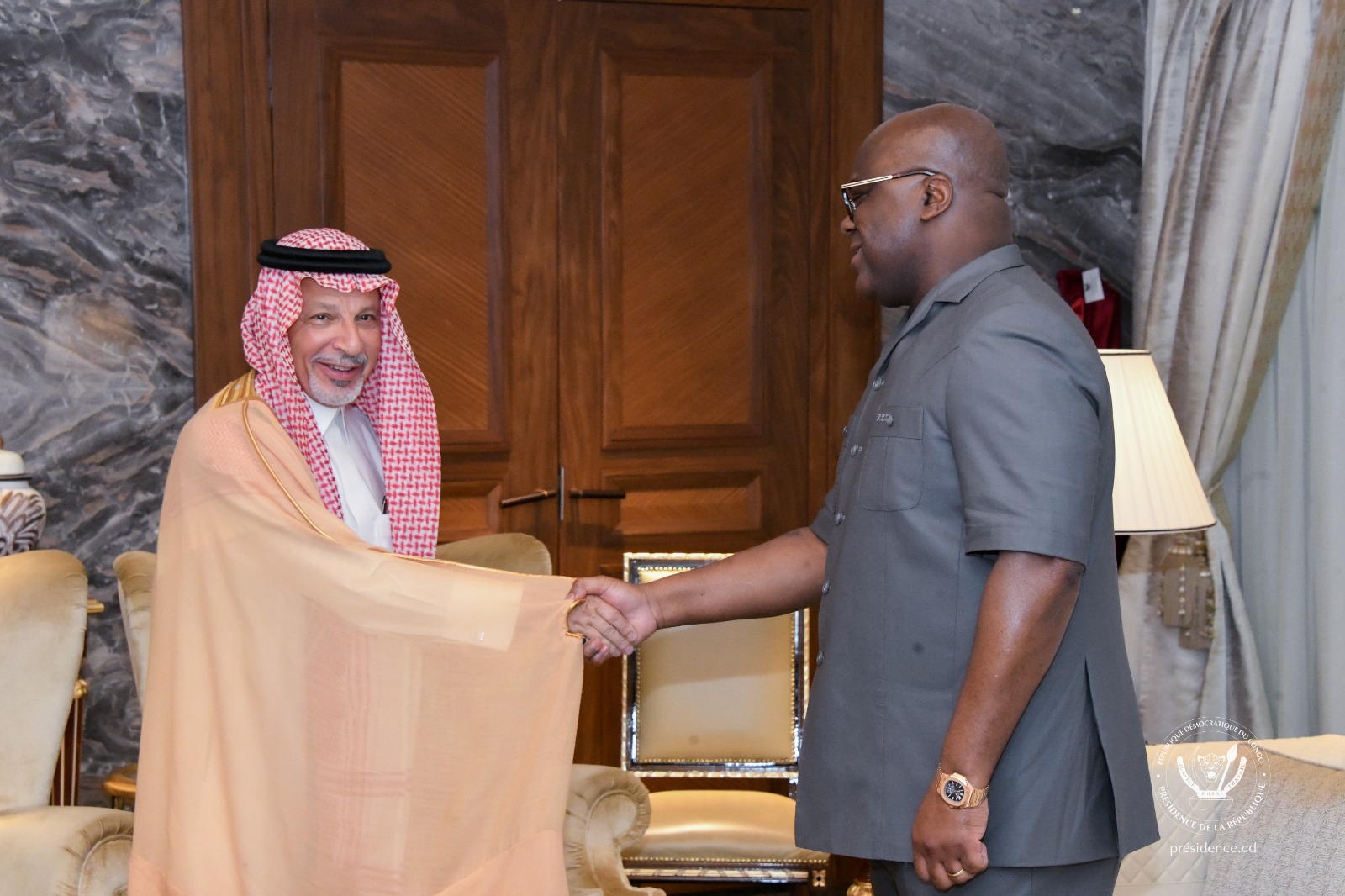 Coopération RDC-ARABIE SAOUDITE : L’émissaire du royaume saoudien chez Félix Tshisekedi pour marquer le rapprochement des relations bilatérales
