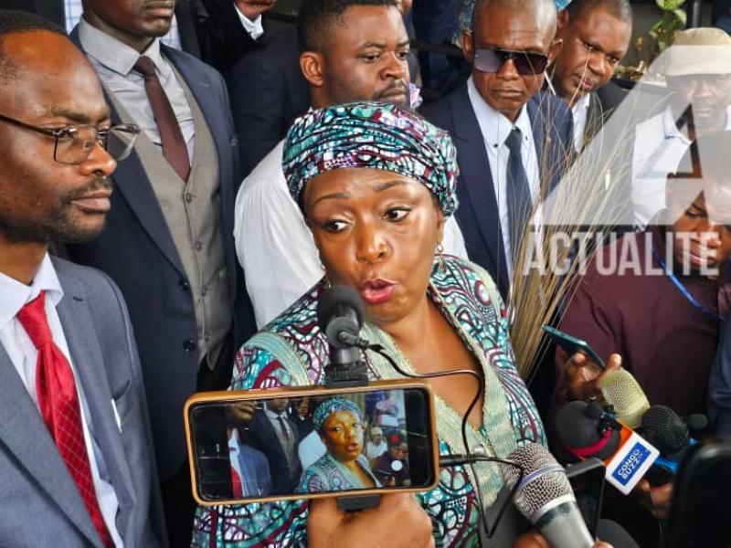 Présidentielle 2023 : Mme Marie-Josée Ifoko pour  la 2ème  fois à la course pour la présidentielle