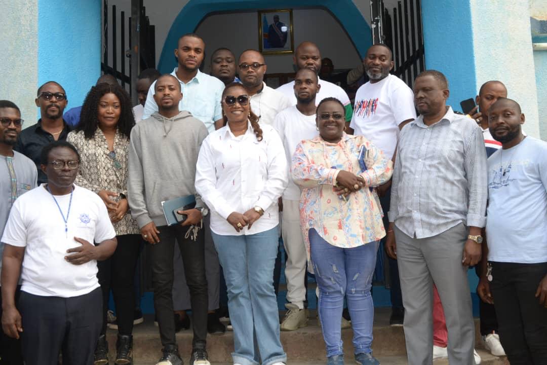 RDC-LMC : le DGA Gisèle MBWANSIEM MUPA en visite officielle au Kongo-Central