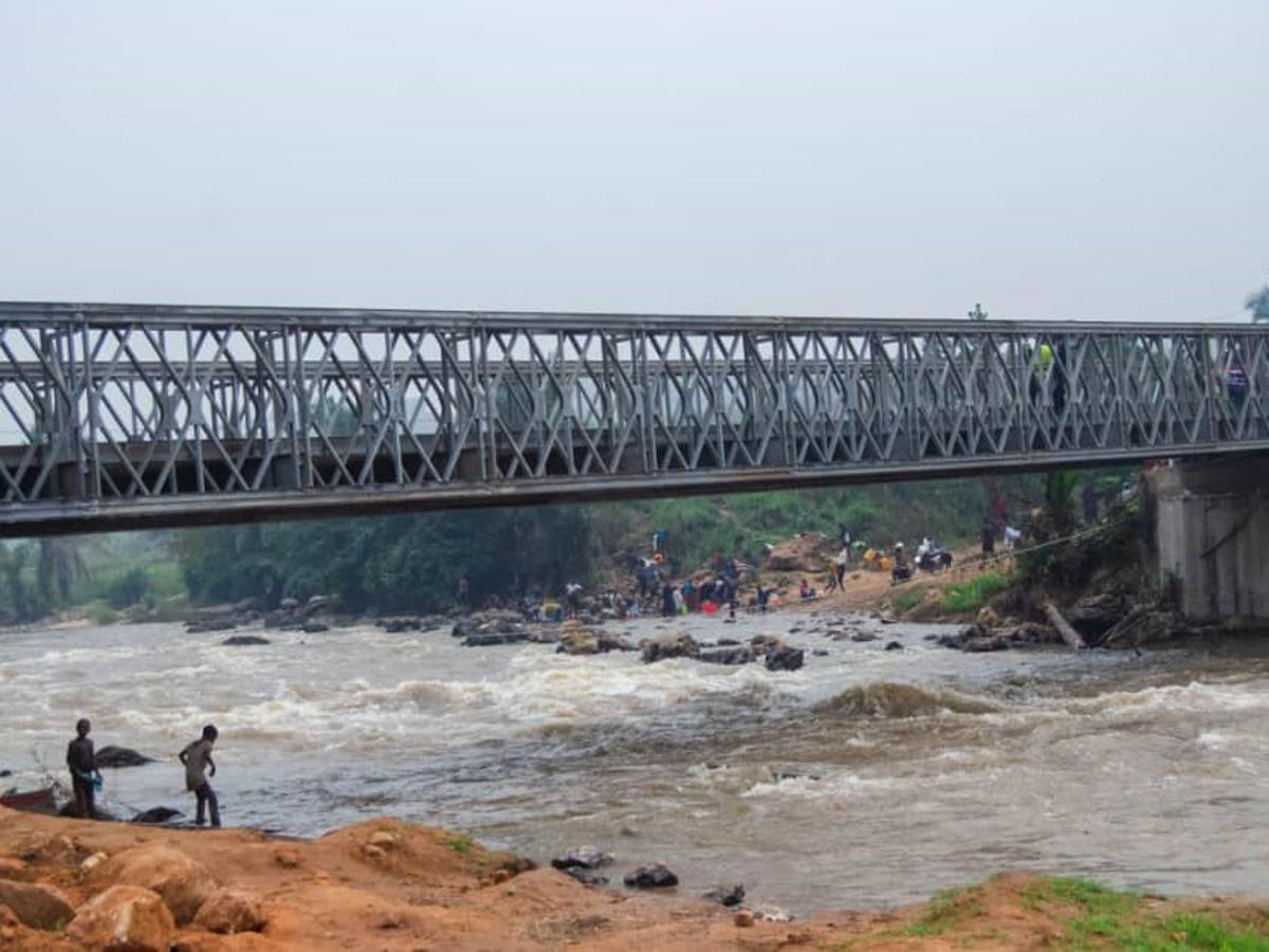 Kasai-Oriental : Actes de vandalisme sur le pont Lubi récemment inauguré