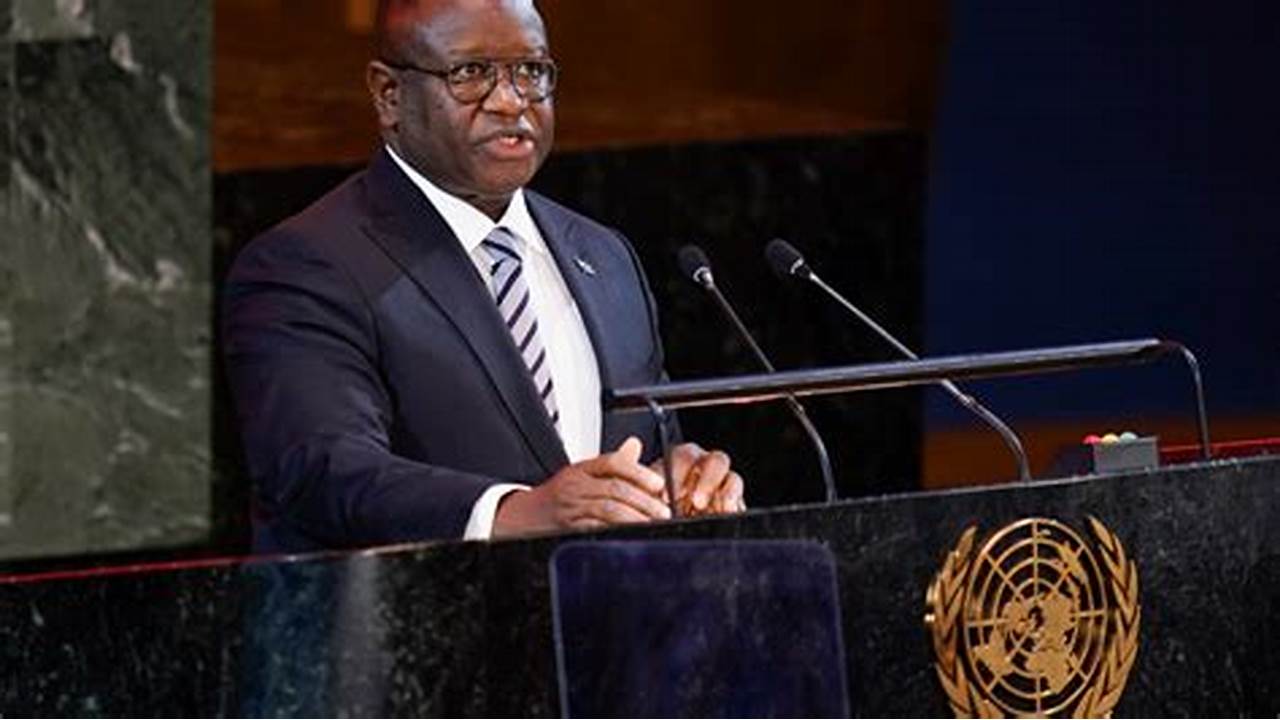 Nations-Unies : La Sierra-Leone monte au créneau pour une représentativité « forte » de l’Afrique au Conseil de sécurité
