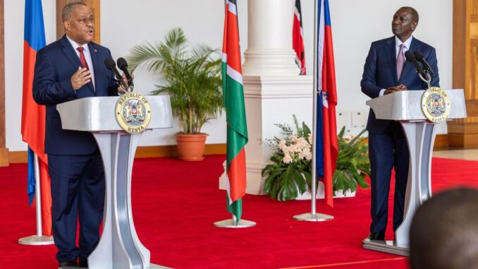 Haïti : Kenya renforce son effectif avec plus de 600 policiers pour faire face aux Gangs