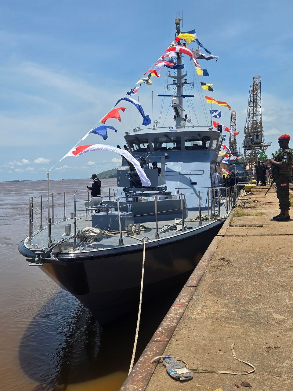 La RDC se dote d’un premier patrouilleur hauturier de son histoire