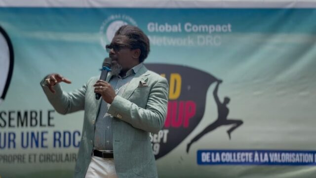 Déchets à Kinshasa : le DG Henry Kalama recommande à faire de la salubrité une culture