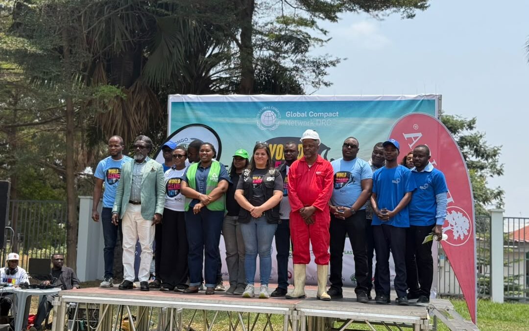 Assainissement : de Kinshasa à Lubumbashi, à l’occasion de World cleanup Day, une mobilisation s’est organisée autour de la nouvelle approche des déchets