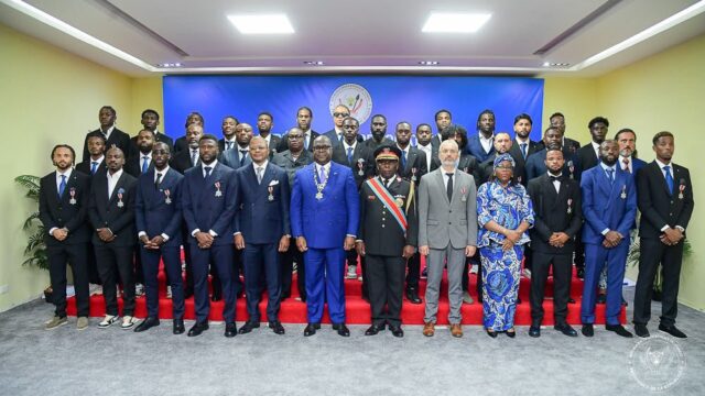 Sports/Léopards : Tshisekedi honore une génération renouant avec le Mondial